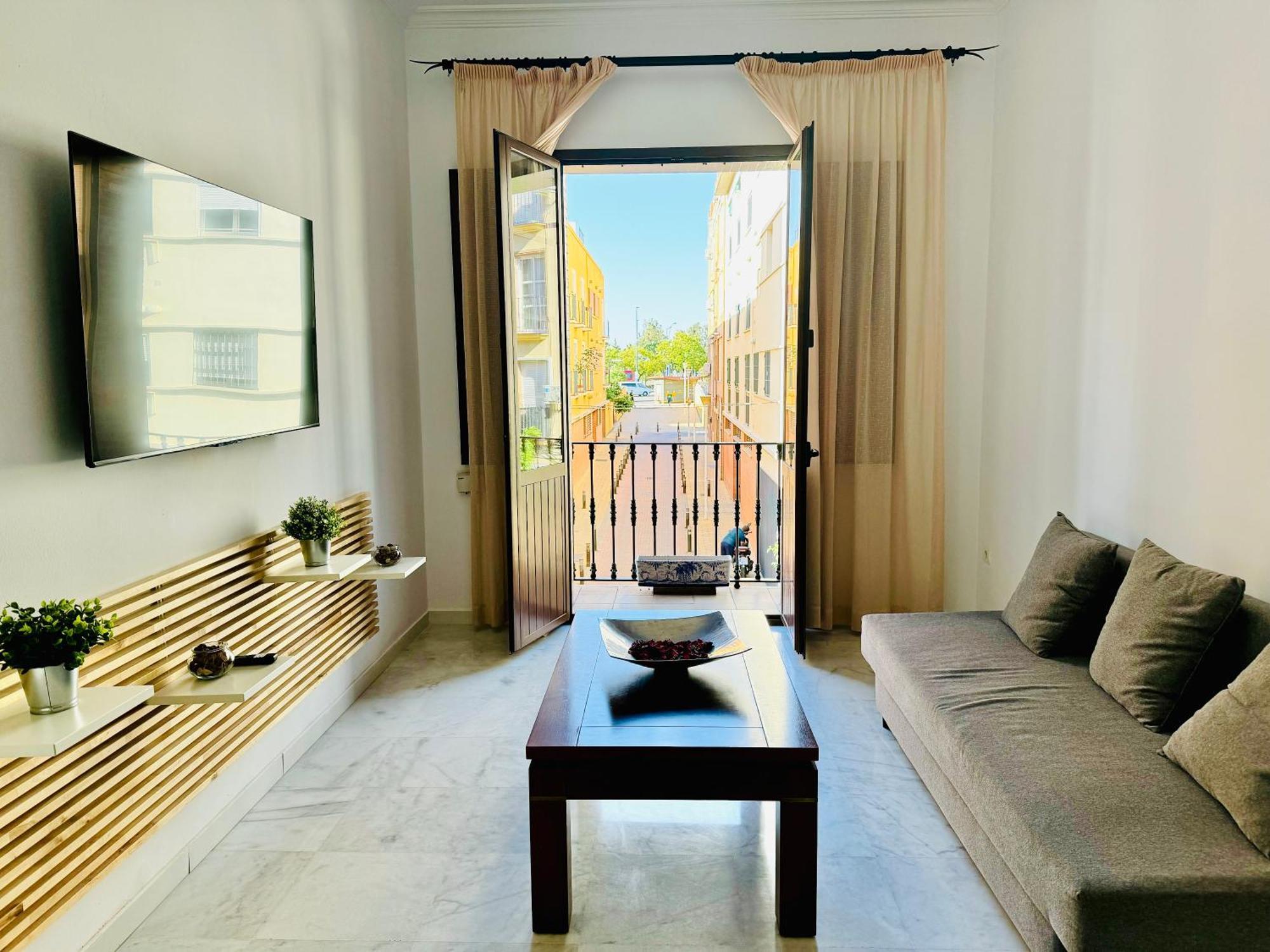 Apartamento Con Balcon Castilla Triana Sevilla Eksteriør bilde